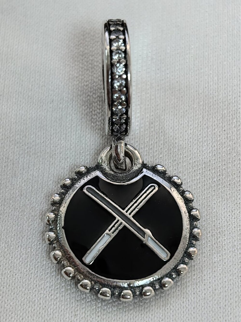 Pandora Disney Star Wars Lightsaber Duel Charm Pendant, S925 Silver Jewelry